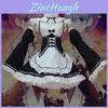 Requintado Rezero Kara Hajimeru Lsekai Seikatsu Gêmeos Ram/rem Vestido de Empregada Fantasia Cosplay Com Costuras Perfeitas