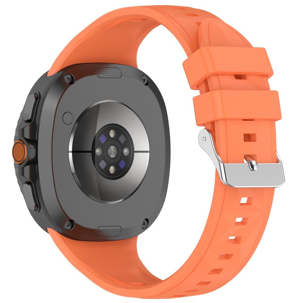 Pulseira de Relógio Para Samsung Galaxy Watch 8 44mm 40mm Pulseira de Silicone Respirável Para Samsung Watch 8 Classic 46mm Pulseira