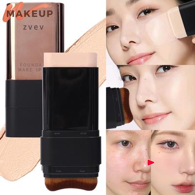 Foundation Sticks Naturally Control Oil Brighten Skin Tone Concealer Contouring Waterproof Setting Daily Cosmetics Women Fashionable Makeup