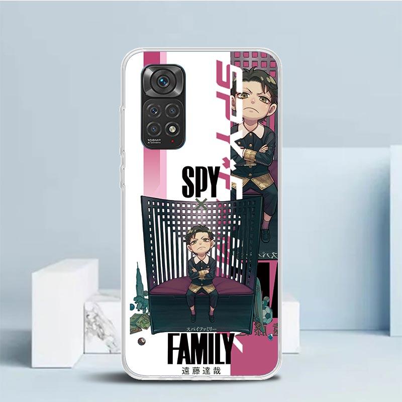 Anime Spy Family Anya Phone Case For Xiaomi Redmi Note 15 14 14S 13 12S 12 Pro Plus 11S 11 11T 11E 10S 10 + Soft TPU Back Cover