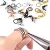 170Pcs/Set Lobster Clasp Jump Rings Connector Clasp Crimp End Beads For Bracelet Necklace Chains DIY Jewelry Making Accessories Set