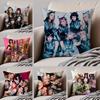 Japanese Girl Group X-Xg X-Xtraordinary Girls Cushion Cover Throw Pillow Cover Hidden Button Durable Polyester Chair Cushion