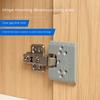 Hinge Jig Magnetic Accurate Installation Tool Door Hinge Mortise Jig for Installation Indoor Outdoor Home Garage Workshop