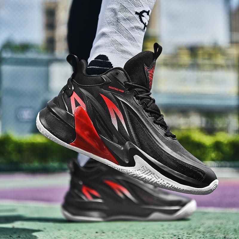 

Новая мужская спортивная обувь, модная сетчатая дышащая спортивная повседневная баскетбольная обувь 45