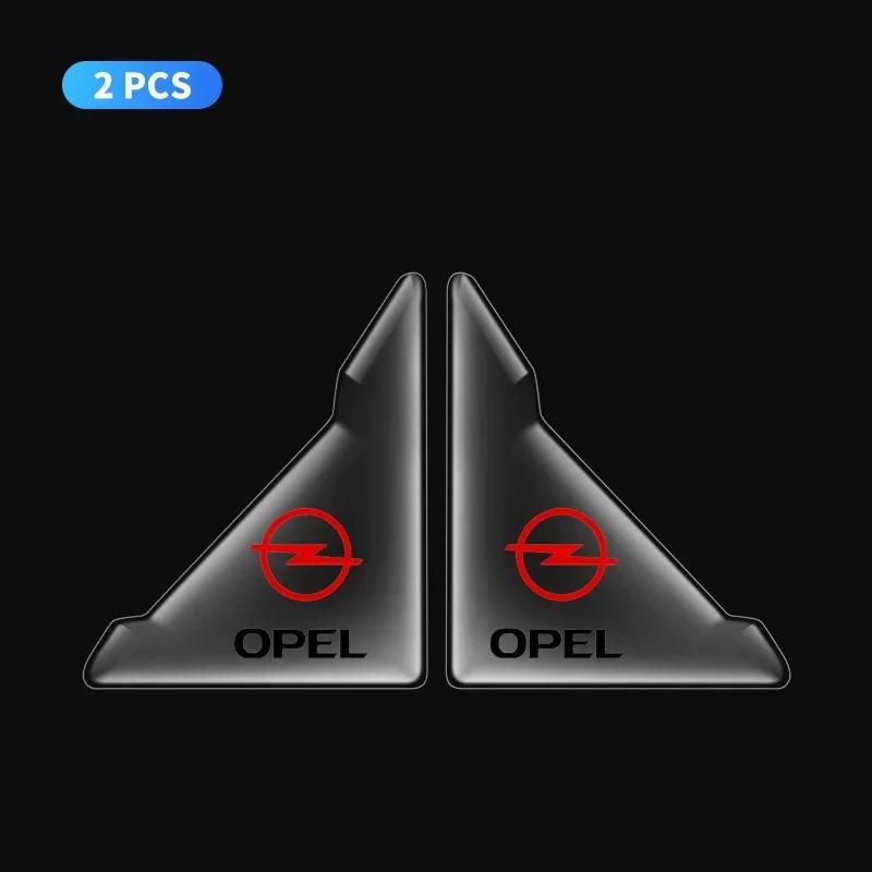 VKXG1 2pcs Transparent Car Door Corner Anti-collision Covers Stickers For Opel Astra Insignia Mokka Zafira Corsa Vectra Antara Meriva