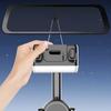 Universal Car Rearview Mirror Smartphone Mount 360 Degree Rotation And Adjustable Length Suitable For Any Vehicle Model