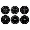 Wall Clock Silent Mathematical Equations Quartz Clocks for Home School Decor