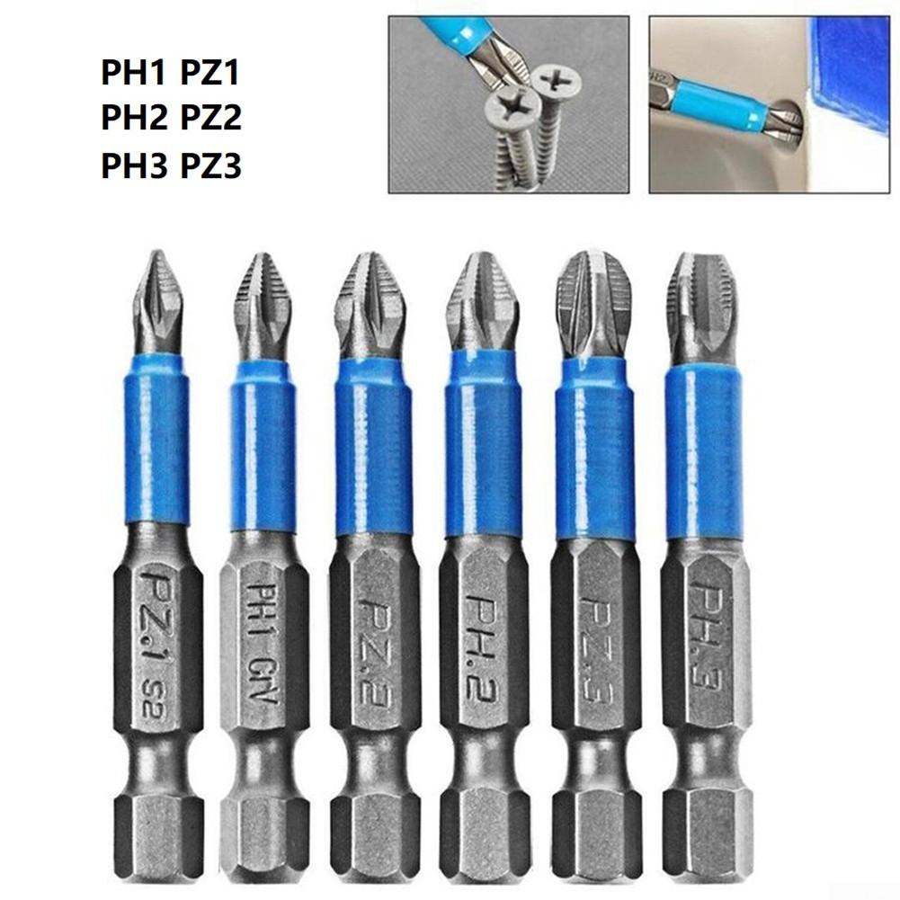 Wear Resistance Screwdriver Bit 1pc Hardness Magnetic