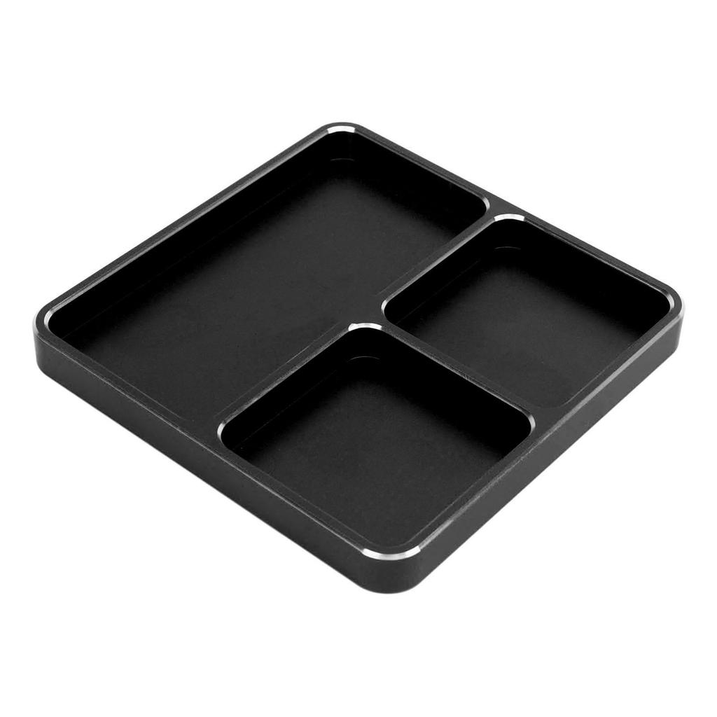 Metal RC Screw Tray Aluminum Alloy Screw Fitting Disk RC Repair Tool for RC Car Boat Model Airplane