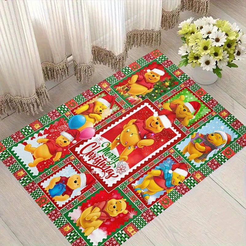 

1pc Disney Cartoon Characters Pattern Carpet Area Rug Non-slip Carpet Hand Washable Floor Mat Suitable For Living Room Bedroom Home Decor 60cm by 90cm