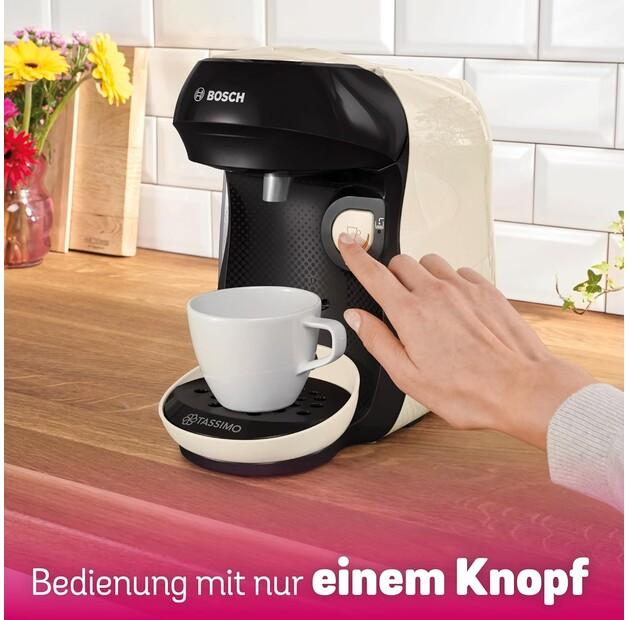 Capsule Coffee Machine Bosch TAS107E Tassimo Happy Friendly