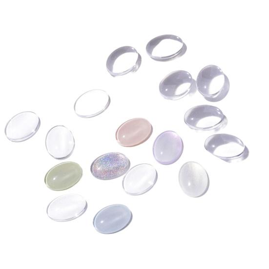 40Pcs Polish Color Display Card Fade-Resistant Reusable Lightweight Good Clear Nail Gel Gadget Supplies