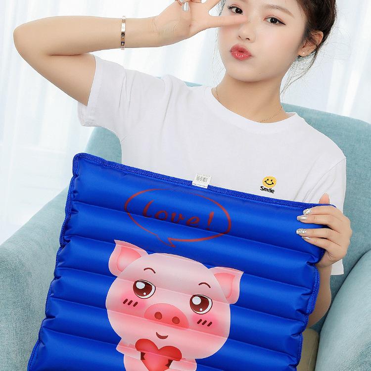 Ice Cooling Gel Pad: Car, Office & Student Use – Breathable Gel Cushion for Chairs & Pillows
