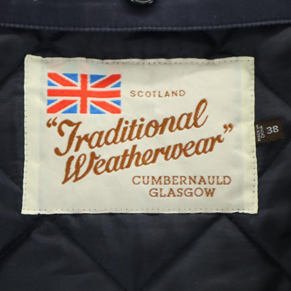 Traditional Weatherwear Long sleeve Quilted liner Stainless collar coat Men's Used