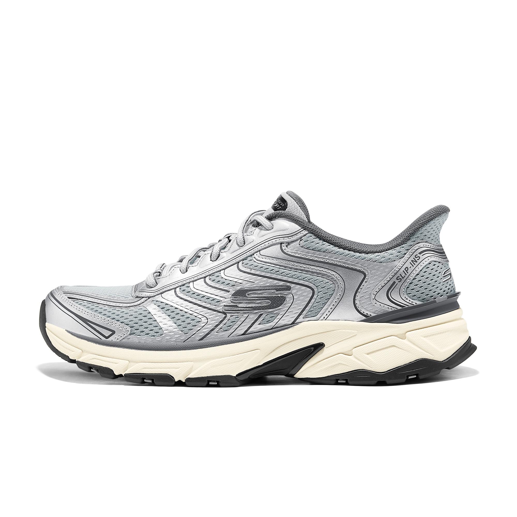 Skechers Stamina Silver Grey Men s 233150-SLGY EU 43