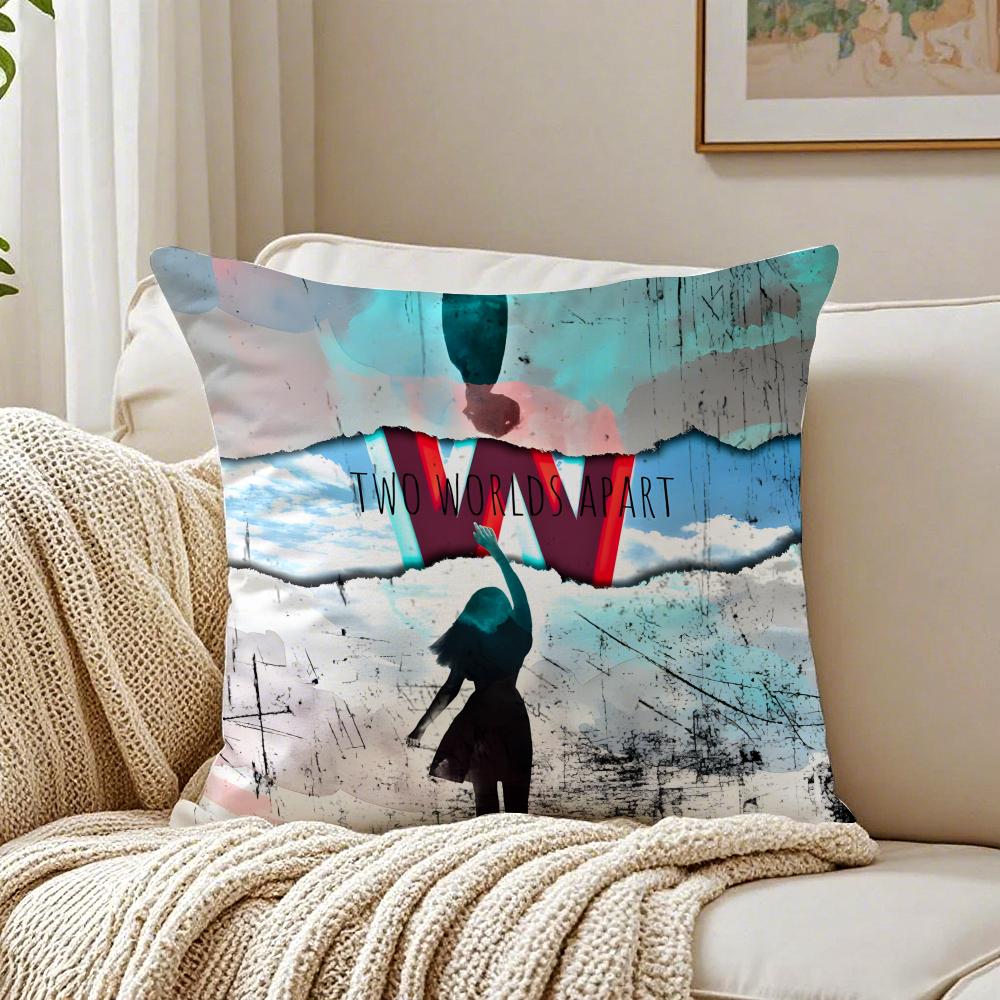 Fantasy Romantic Korean TV WW Two Worlds Cushion Cover Pillowcase Antidustmite living Room Sofa Decor Cushion Room