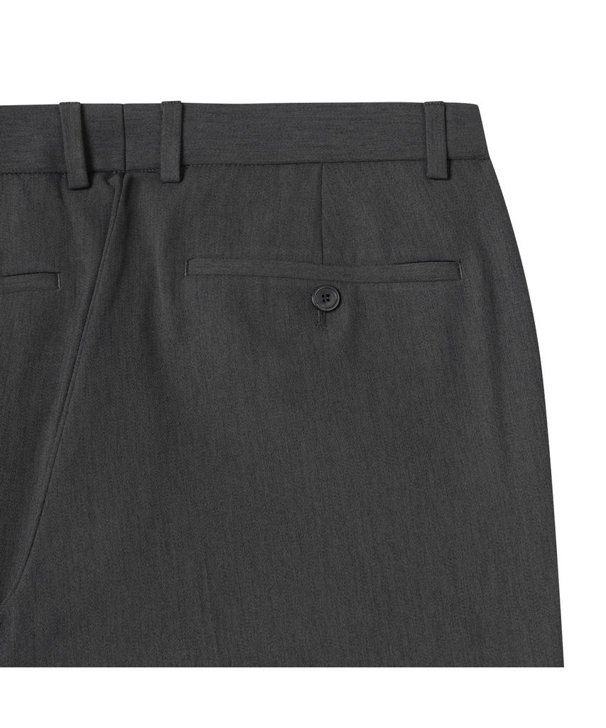 Keoseuuteommellou Dark Gray Slim Fit Setup Pants Cwpam25404Gyd