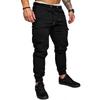 Men's Casual Multi-Pocket Workwear Long Pants - Woven Fabric