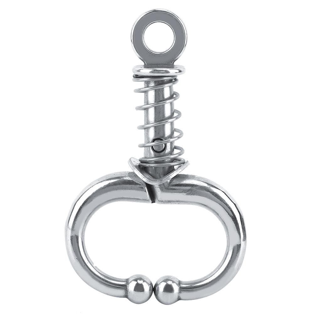 Stainless Steel Bull Cow Cattle Nose Ring Husbandry Accessory(Spring Nose Pliers)