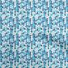 oneOone Georgette Viscose Gray Fabric Leaves Sewing Material Print Fabric By The Yard 42 Inch