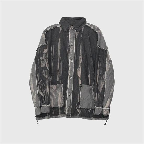 Hand-painted Denim Shirt Denim Jacket 