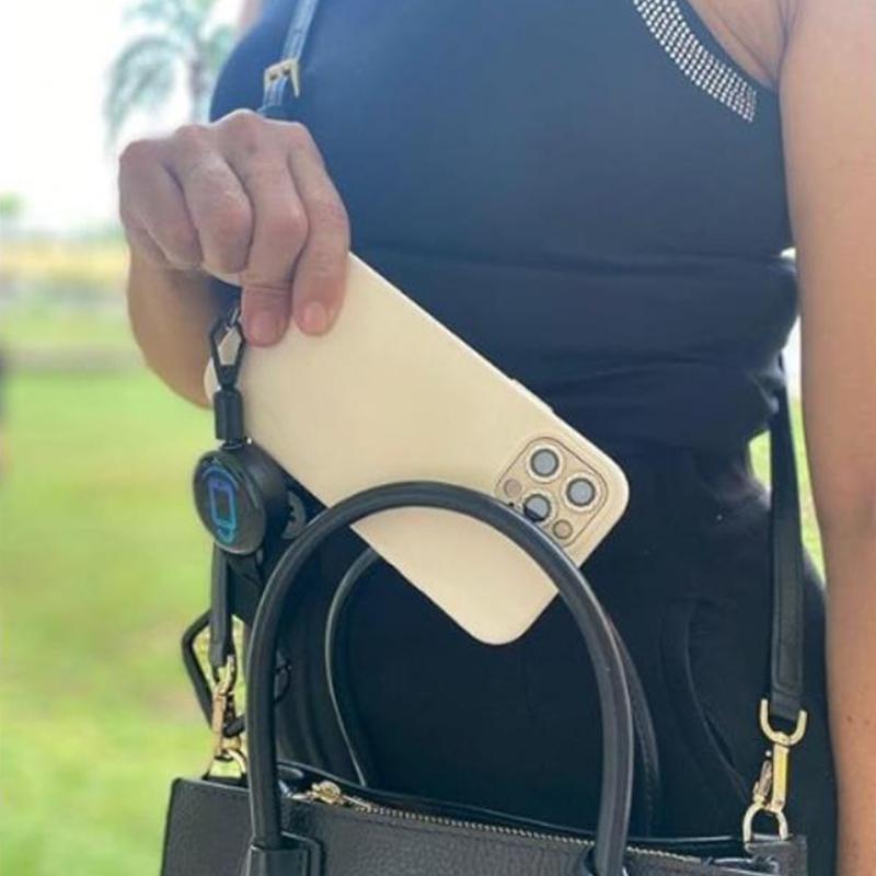 Zatahovací poutko na telefon Přenosné protikrádežové popruhy na mobilní telefon Zabraňují pádům Šňůrky na telefon pro ženy muže