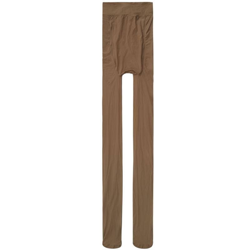 8DSuper Glossy Shiny Reflective Stockings Silky Smooth One LineT9/10 Length Open Crotch Slim Fit Candy Color Tights
