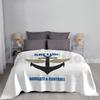 Capitaine , Navire , Ancre , Bateau , Couverture Marine Pour Canapé Lit Voyage Capitaine Bateau Voilier Navire Yacht Voile