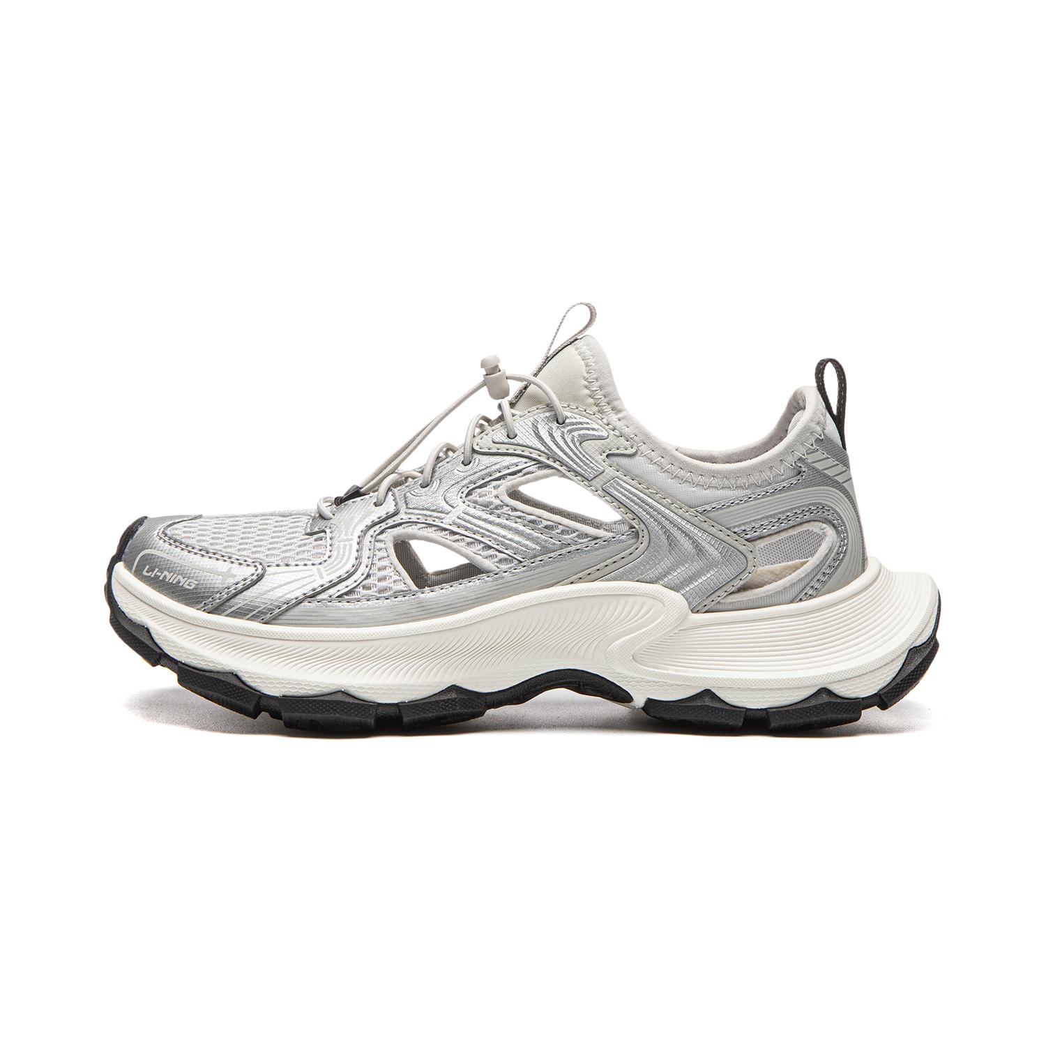 Li Ning Star Halo 2 River Trekking Shoes Women s Silver Gray AGUW038-2 35