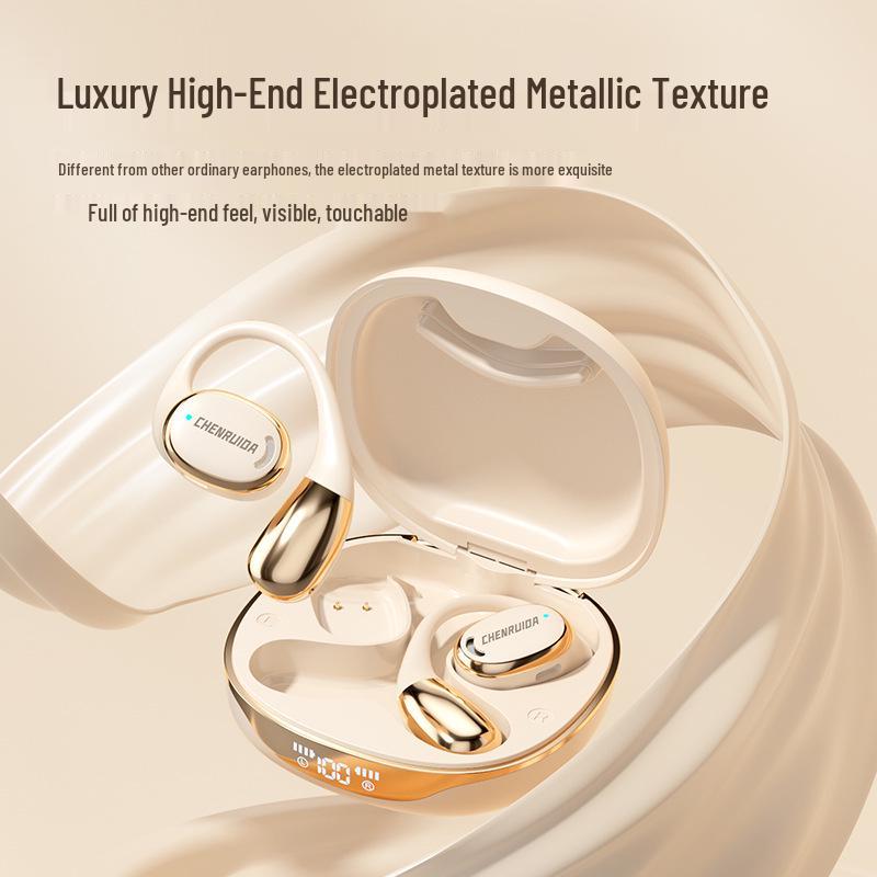 Air Conduction Bluetooth Earphones: Ear-hook Design, High Sound Quality, Long Battery Life