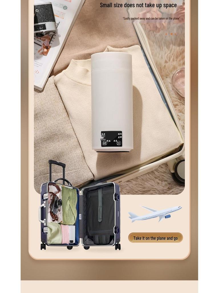 Compact Electric Travel Kettle for Formula & Hot Water