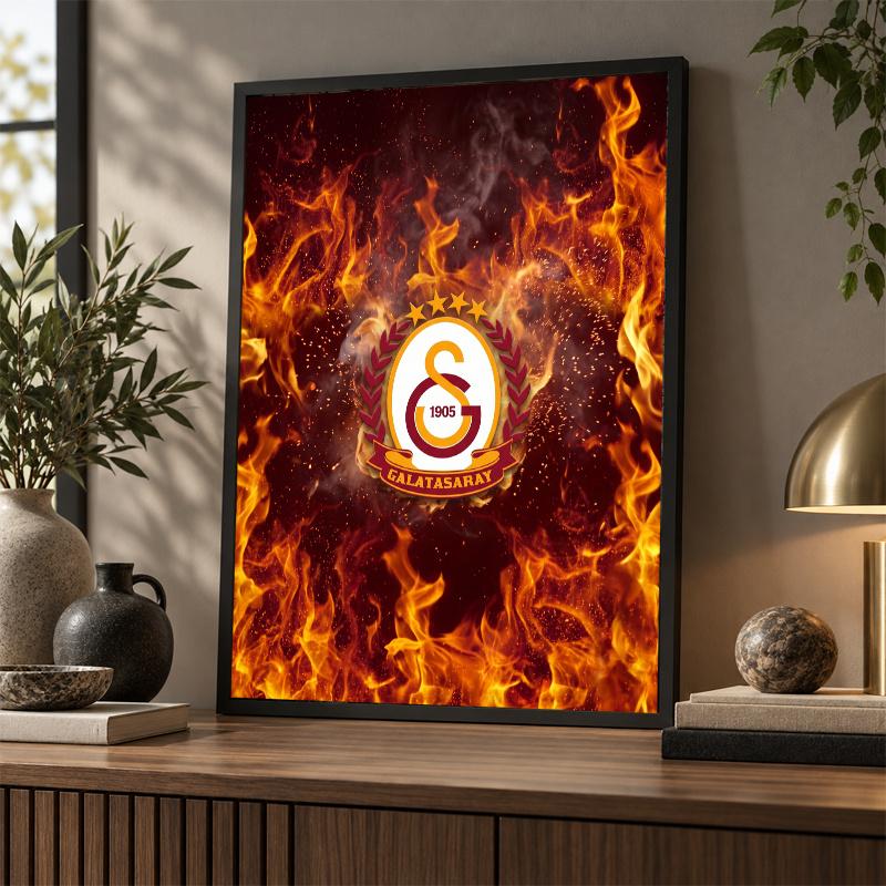 Galatasaray FC Diamond Painting Kit 5D Full Drill DIY Diamond Mosaic Wall Art Home Decor