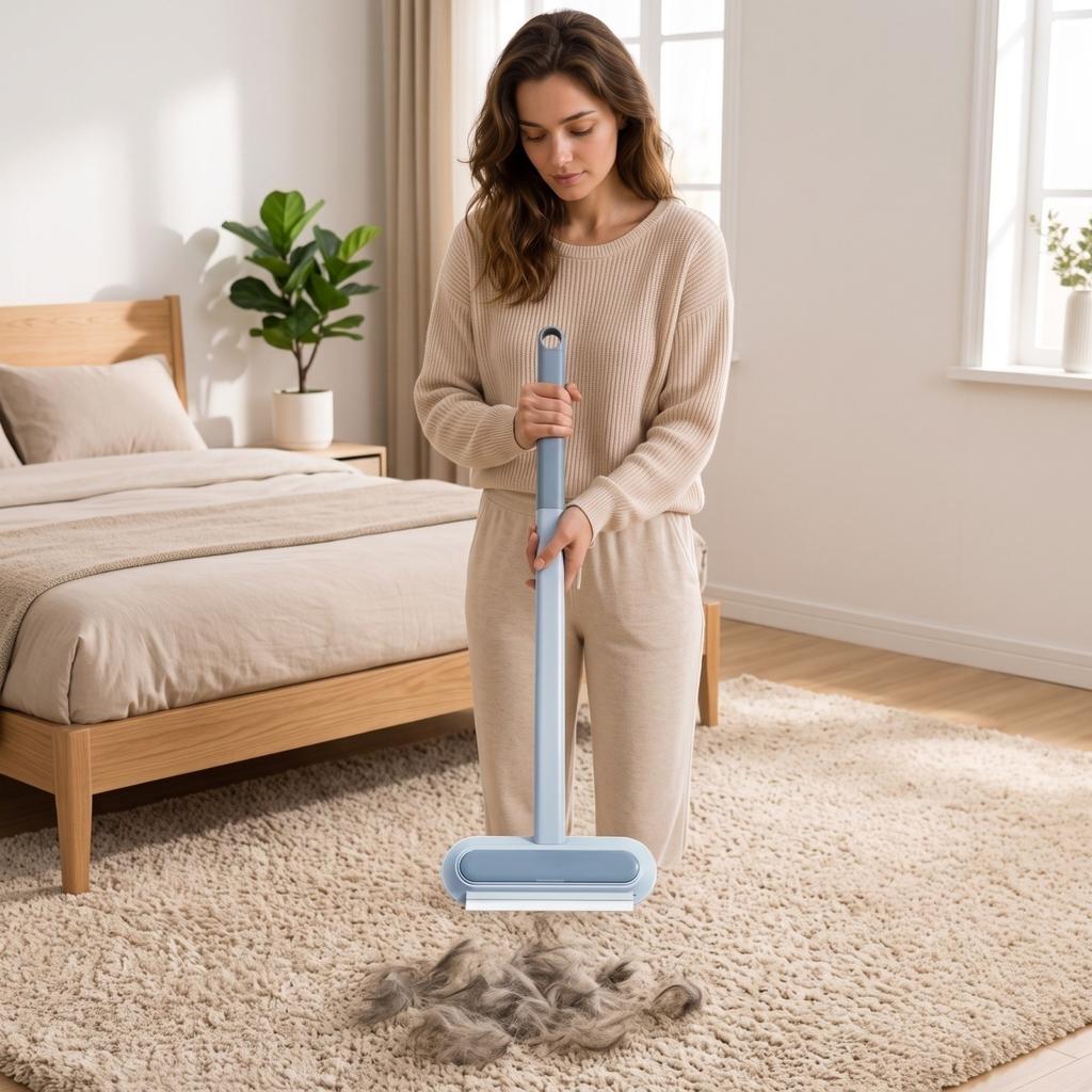 Pet Hair Remover Brush for Cats Dogs Reusable Lint Roller for Furniture Clothes Car