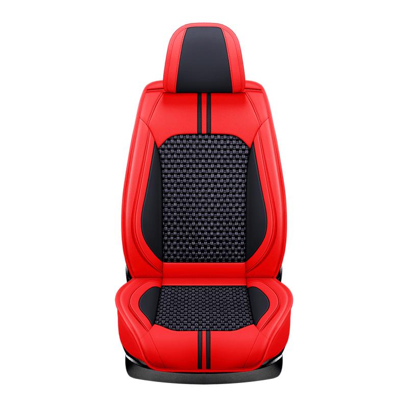 XDD Hao Mei High-Grade Ice Silk Car Seat Cover - All-Season, Full Wrap Interior Cushion