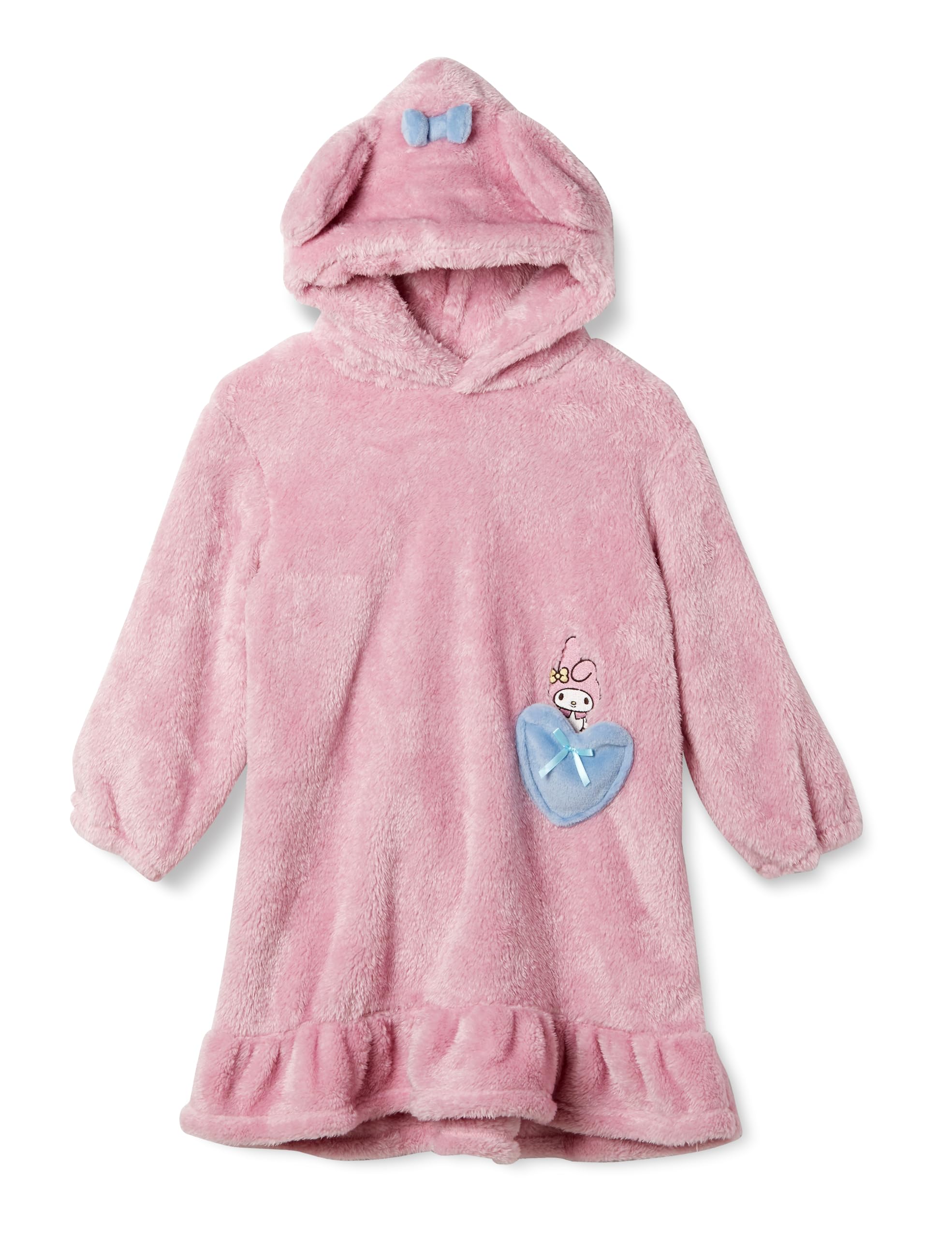 

Платье с капюшоном и ушками My Melody Kids Size, розовое, для детей [Персонаж] (110см)