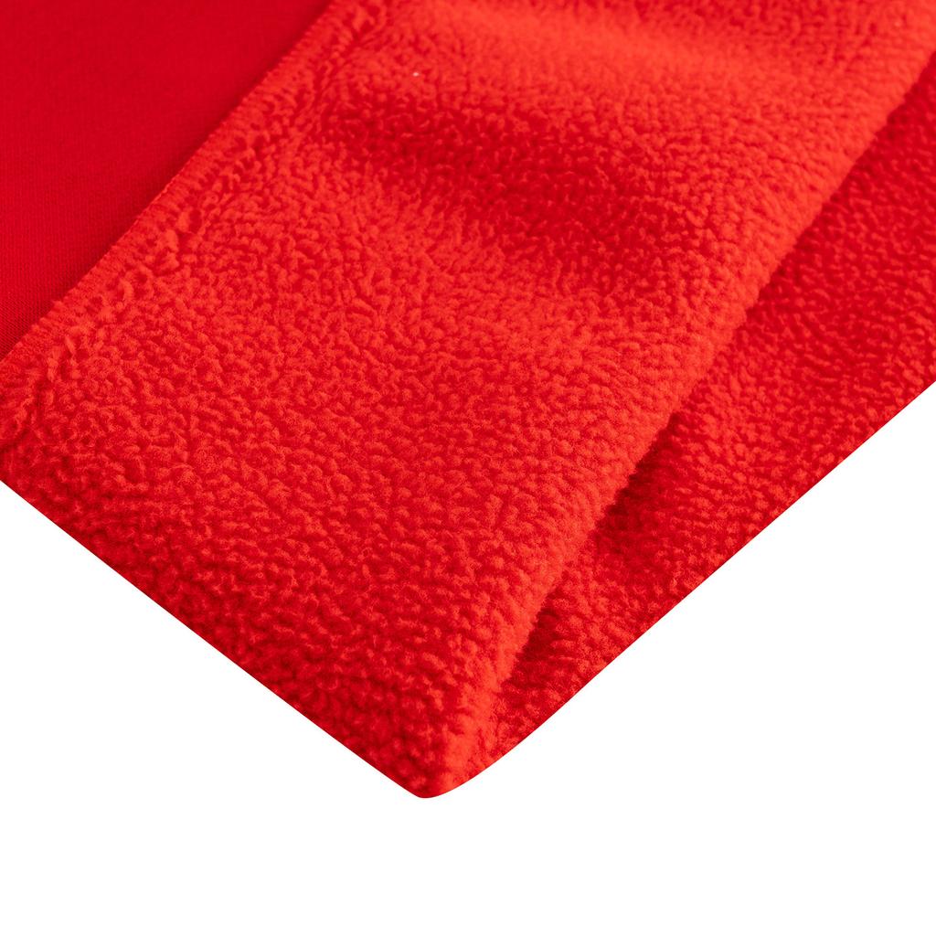 Anta Loose Fleece Warm Lifestyle Series Casual Fashion Sports Versatile Campus Commuting Hoodie Women Hoodies Deep-Red 962618707-2