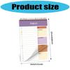 Twin Coil Binding Daily Planner Academic Journal 104 Page Lined Writing Notepads For Daily Planning And Note Taking