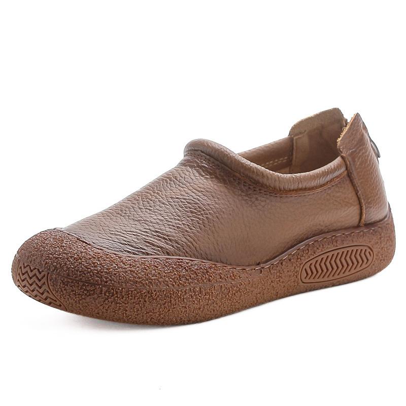 

Women s Casual Platform Loafers Shoes Comfortable Work Business Shoes Leather Slip On Shoes for Women Flats Driving Walking Dress Shoes Penny Loafers 41