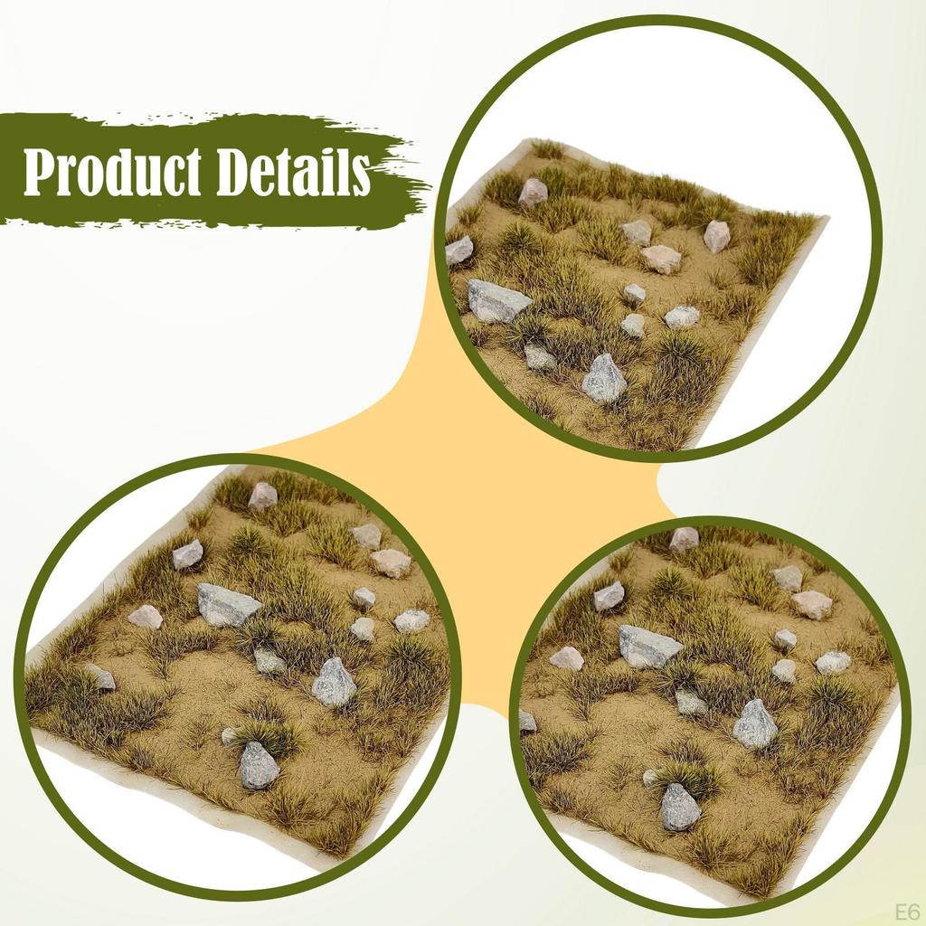 Grass Tufts Model Artificial Vegetation Groups Diorama DIY Simulation Cluster for 1/35 1/64