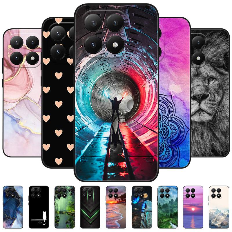 For Xiaomi 15T Case Fashion Painted Silicone Soft Protective Phone Cover For Xiaomi Mi 15 T Xiaomi15T Shockproof Bumper TPU Etui