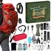 Christmas Outdoor Survival Tools Advent Calendar Camping Picnic Supplies Blind Box Countdown Family Friends Gifts Sets