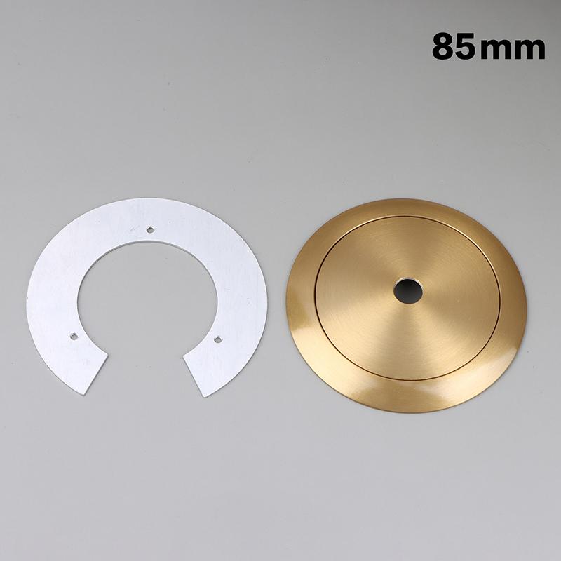 Aluminum Cap For Glass Globe Lampshade Arc Tray Flying Saucer Holder Replacement Part For Home Hotel Ceiling Light Fixture