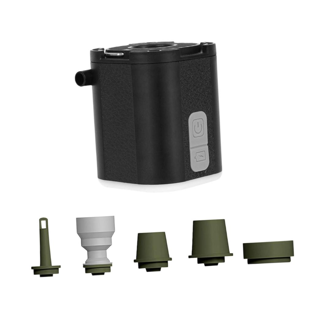 Electric Air Pump for Inflatables with Light Type C Port for Sleeping Pads