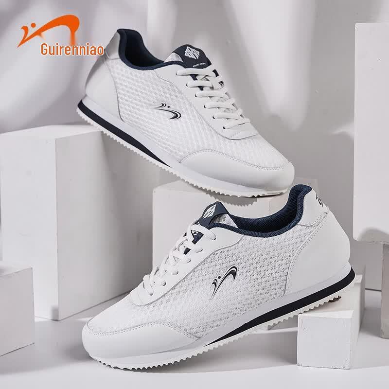 Guirenniao Men s Retro Casual Sports Shoes US M 10 белый