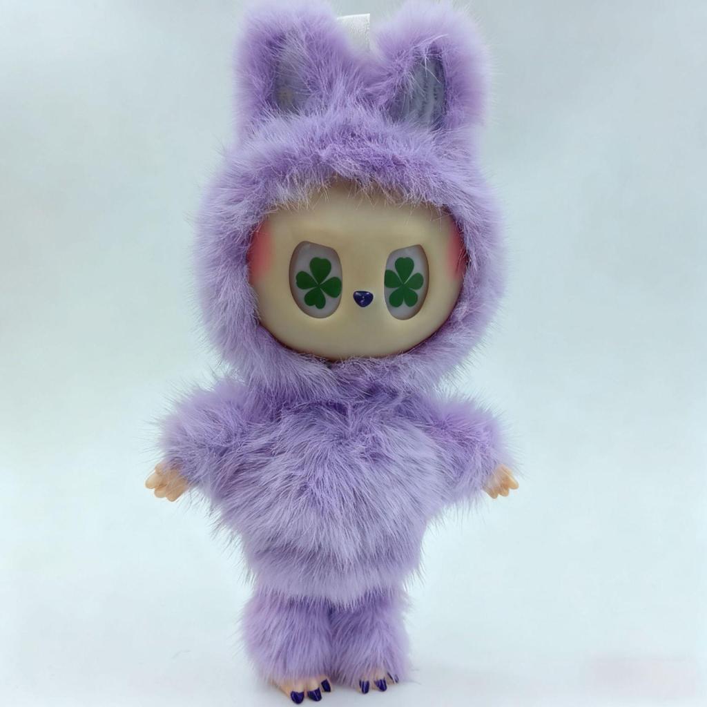 DIY Handgemachte Labubu Puppen Serie: 123 Blasenfigur Plüsch Blind Box Spielzeug