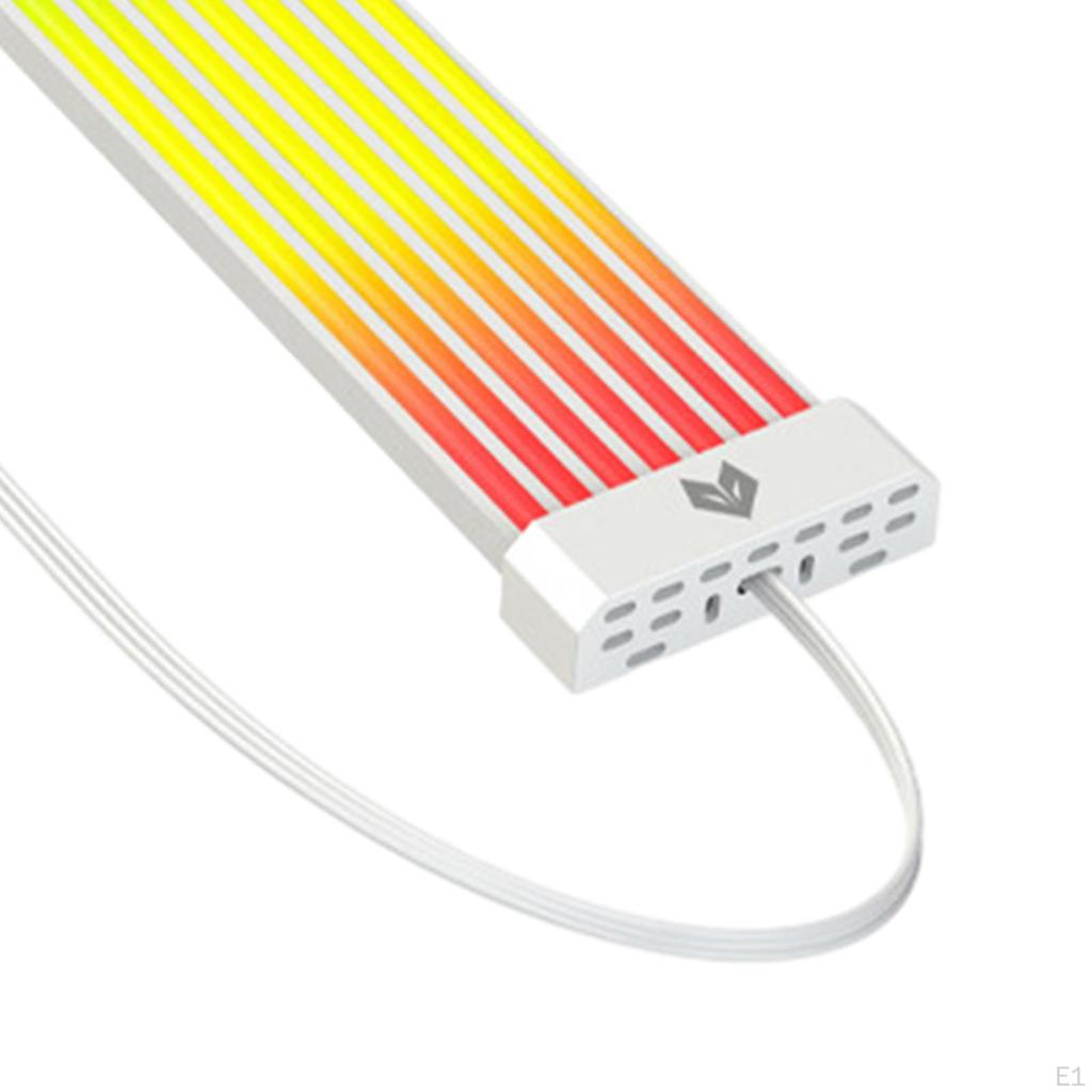RGB Stromverlängerungskabel PC Magnetische Befestigung Flexible LED-Leiste