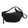 Unisex Embroidered Versatile Crossbody Chest Bag: Trendy & Simple Sports Waist Bag for Students