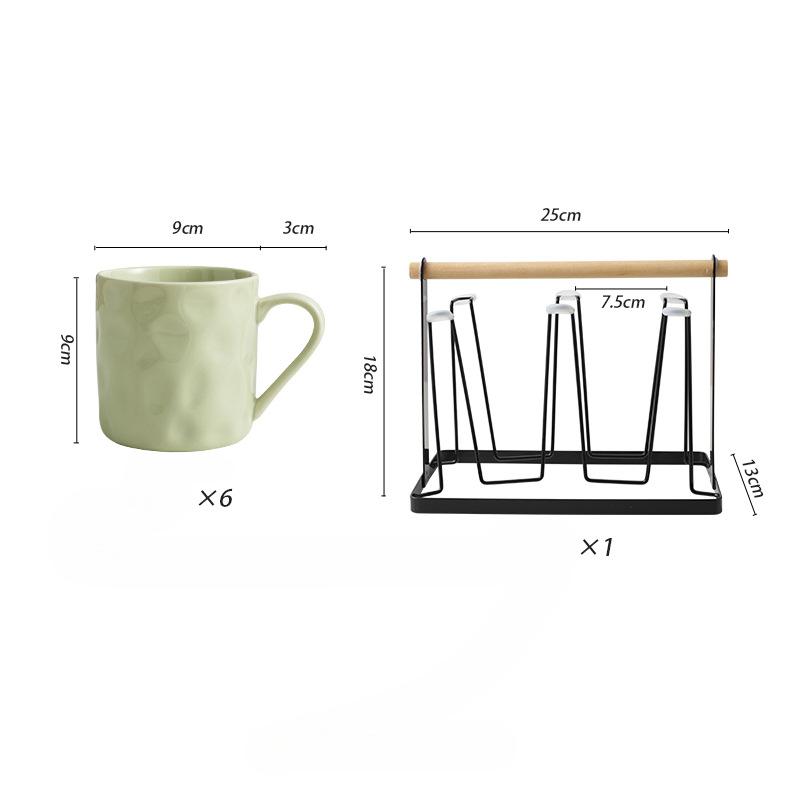 High Value Ceramic Water Cup Cream Wind Couple Cup Girls Creative Breakfast Coffee Cup