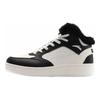 Anta Fleecegefütterte Warme Rutschfeste Abriebfeste High-Top Skateschuhe Damen Sneaker Schwarz Weiß 922248913-2