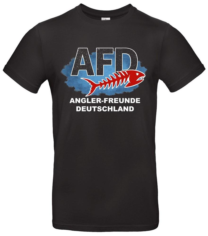 AfD T Shirt – For Fishing Friends and Politics Fans – Statement Germany Design Unisex T-Shirt Graphic Tee XL